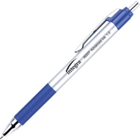 INTEGRA Pen, Retract, Adv Ink, 0.7, Blu ITA36207